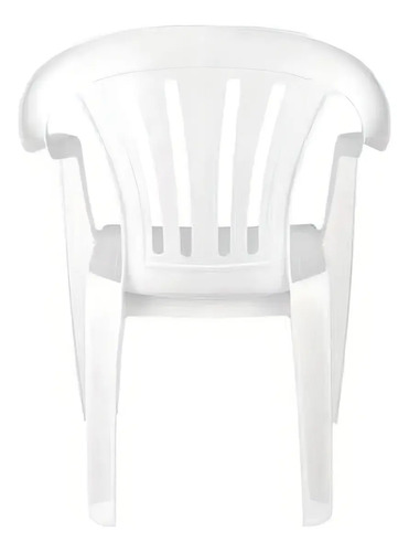 Silla De Plástico Blanca Bela Vista 182kg 15151101 Mor Blanco - Imagen 6