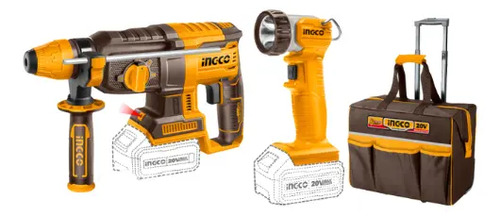 Kit Brushless Motor C/bate/carg Bolso Y Acc Ingco Ckli2059 - Imagen 3