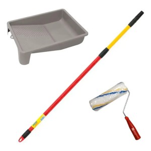Kit Para Pintar Rodillo + Bandeja + Extensible