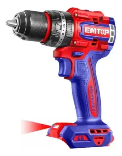 Taladro C/percutor 20v S/bat Ecidl206681 Emtop