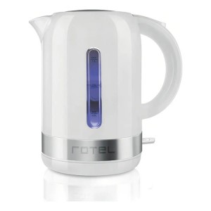 Jarra Eléctrica Rotel 1.7L 2200W Blanco Filtro Desmontable Base 360°
