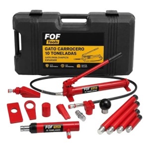 Gato Carrocero Hidraulico 10 Ton Chapista Expansor Leao Bras