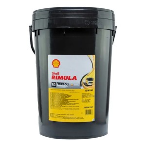 Aceite Shell Rimula R3 Turbo 15w-40 - 20 Lts