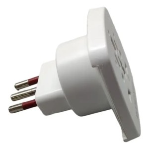 Adaptador Universal -modular 3 En Linea 3 Patas Multiformato