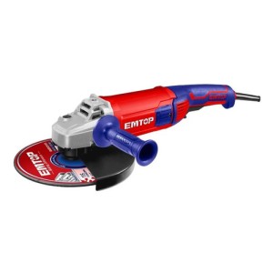 Amoladora Angular Emtop 180mm 2000W 8450rpm Rojo