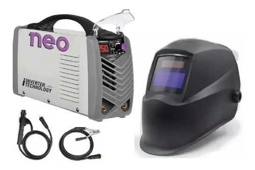 Soldadora Inverter Industrial 250amp + Careta Fotocromatica