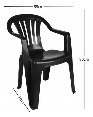 Mor Bela vista set x4 Negro - Imagen 3