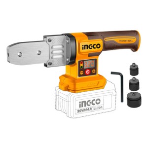 Termofusora Digital Inalámbrica 20v 320°c Portátil Ingco Con 3 Cabezales Intercambiables (20mm, 25mm, 32mm)