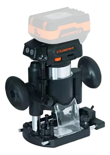 Fresadora Router Inalambrica Brushless 8mm Lusqtoff Black - Imagen 2