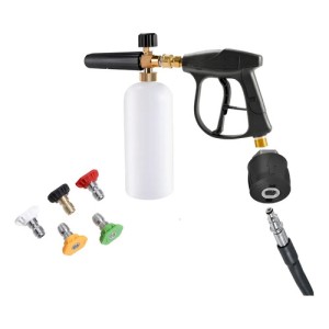 Pistola Lanza Espuma Hidrolavadora Punteros Con Acople Profe