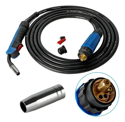 Torcha Mig 4m Para Soldadora Mig Mag 350 Amp Profesional