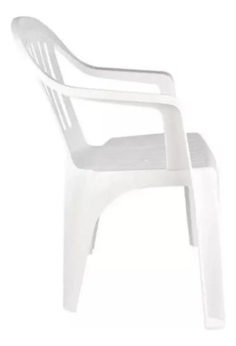 Silla De Plástico Blanca Bela Vista 182kg 15151101 Mor Blanco - Imagen 5