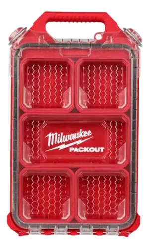 Organizador Compact Bajo Perfil Packout 48-22-8436 Milwaukee Rojo - Imagen 4