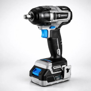 Llave Impacto 1/2'' 320nm 20v Brushless C/bat. Y Carg. Deko