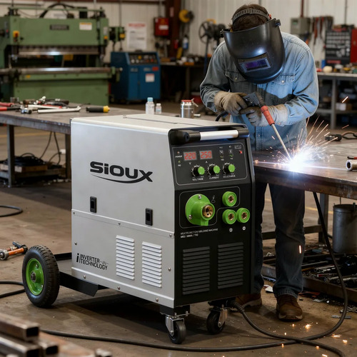 Soldadora Inverter Sioux Migmag 315a Electrodo Trifasica380v - Imagen 3