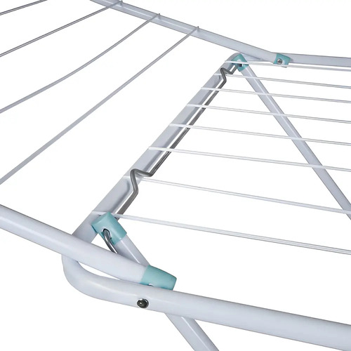 Tendedero De Ropa 6005 Con Extensiones De Acero 16 Kg Mor Blanco - Imagen 5