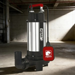 Bomba De Agua Sumergible 1500w 2 Hp Con Triturador Equus