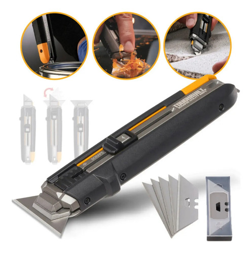 Toughbuilt ESTILETE E RASPADOR Rotativo - Imagen 2