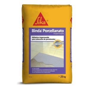 Bindafix Porcelanato 25 Kg.