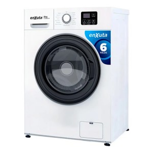 Lavarropas Carga Frontal Enxuta Lenx0650dw Color Blanco