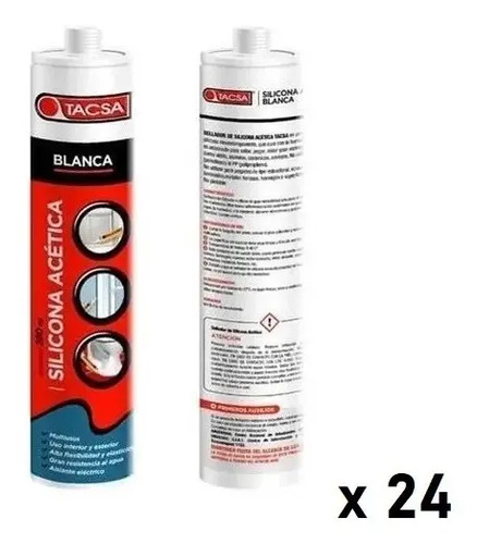 Tacsa Silicona Acetica - Imagen 2