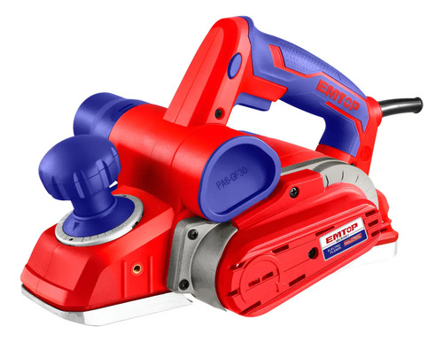 Cepillo Electrico Garlopa 1050w 82mm Eecr1051-4 Emtop - Rojo