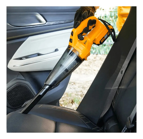 Aspiradora 20v P20s 0.5 Lt Ingco Cvli201261 Naranja - Imagen 5