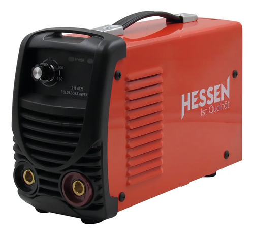 Soldadora Inverter Hessen 130A Rojo/Negro Monofásica MMA