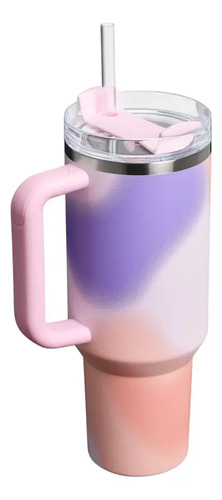 Vaso Térmico Stanley Quencher H2.0 1.18l Rose Petal Motion Rosa Liso - Imagen 3