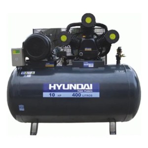 Compresor Aire Hyundai 10 Hp Trifasico 400 Lts Industrial