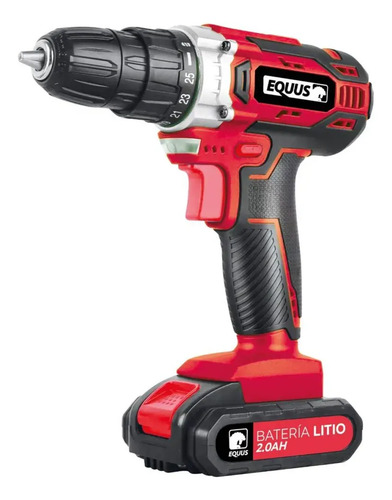 Taladro Atornillador De Impacto 21v Equus Mt-cd21v-02 - Tyt
