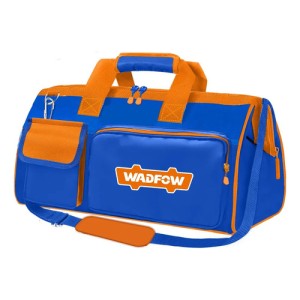 Bolso Para Herramientas 19puLG Poliéster 600d 16 Kg Wadfow Color Azul