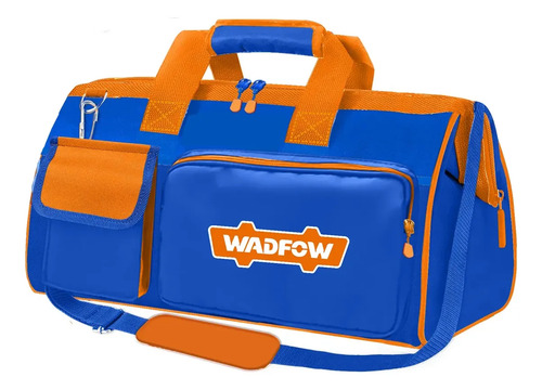 Bolso Para Herramientas 19puLG Poliéster 600d 16 Kg Wadfow Color Azul