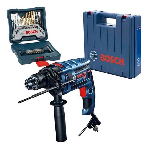 Bosch GSB 16+PUNTAS Maletín de transporte - Azul 50Hz/60Hz - Imagen 3