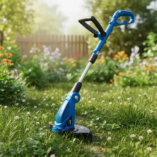 Bordeadora Electrica Telescopica 800w Alpha Bbe 8 800 Azul - Imagen 3