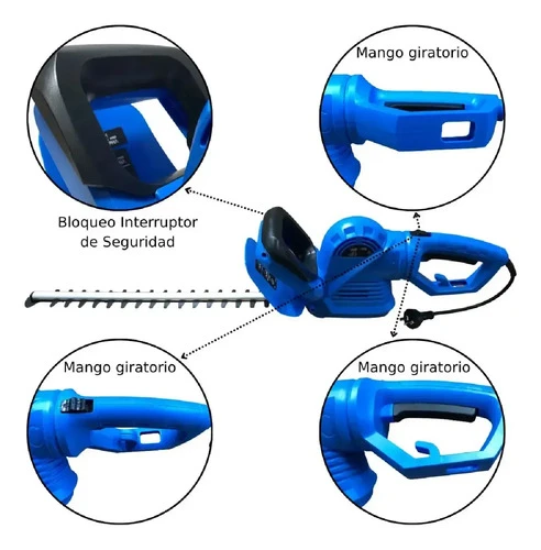 Cortacerco Electrico Alpha-pro 600w Espada 460mm Cte6600 Azul - Imagen 2
