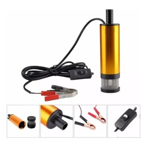 Bomba 12v Volt 38mm Diámetro Combustible , Agua