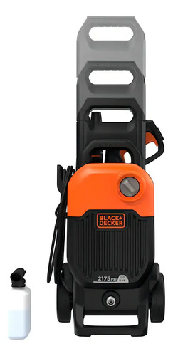 Hidrolavadora Eléctrica Black+decker Bepw2200 Naranja Y Negra De 2kw Con 150bar De Presión Máxima - 50hz/60hz Naranja/negro 50 Hz/60 Hz - Imagen 3
