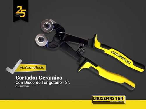 Pinza Tenaza Combo Mosaiquismo Venecita Ceramica Crossmaster - Imagen 2