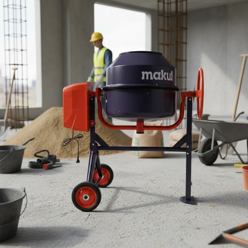 Hormigonera De Volcar 240lt 1200w Makute - Imagen 4