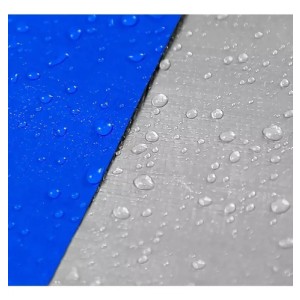 Lona Toldo 3x3m Azul 110gr/m3 Wadfow Impermeable Multiuso