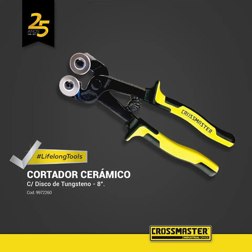 Pinza Tenaza Combo Mosaiquismo Venecita Ceramica Crossmaster - Imagen 4
