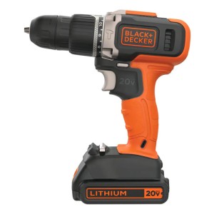 Taladro Atornillador B+d Percutor 3/8 Litio 20v Bcd704c1