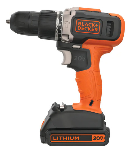 Taladro Atornillador B+d Percutor 3/8 Litio 20v Bcd704c1