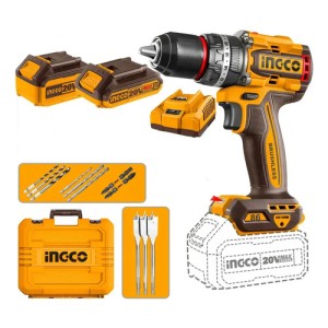 Taladro Atornillador Percutor A Batería 86nm Ingc Cidli20868