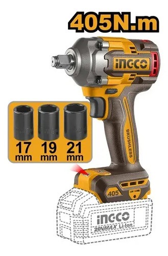 Piezas Del Kit De Herramientas Eléctricas Ingco Ckli20358-9 - Imagen 5