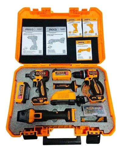 Piezas Del Kit De Herramientas Eléctricas Ingco Ckli20358-9 - Imagen 3