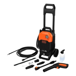 Hidrolavadora Eléctrica Black+decker Bepw2200 Naranja Y Negra De 2kw Con 150bar De Presión Máxima - 50hz/60hz Naranja/negro 50 Hz/60 Hz