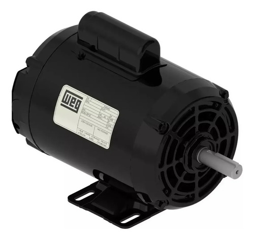 Motor Electrico Weg 0,5hp 1/2 Monofasico 3000 Rpm Ip21 220v