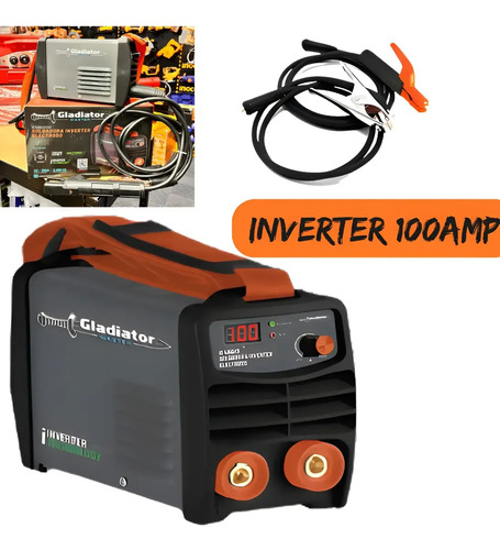 Soldadora Inverter 100 Amp Gladiator Electrodo Soldar - Imagen 4